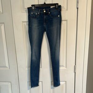 rag & bone Women's Skinny Jeans - Dark Blue